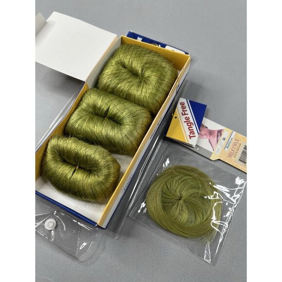 Outre Other - Milky Way Green Human Hair 27 Pc Piece Track Weft Extensions Short Style